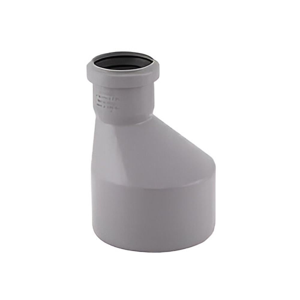 Канализационная редукция СВК 180° 110х50 мм (TU-6857)
