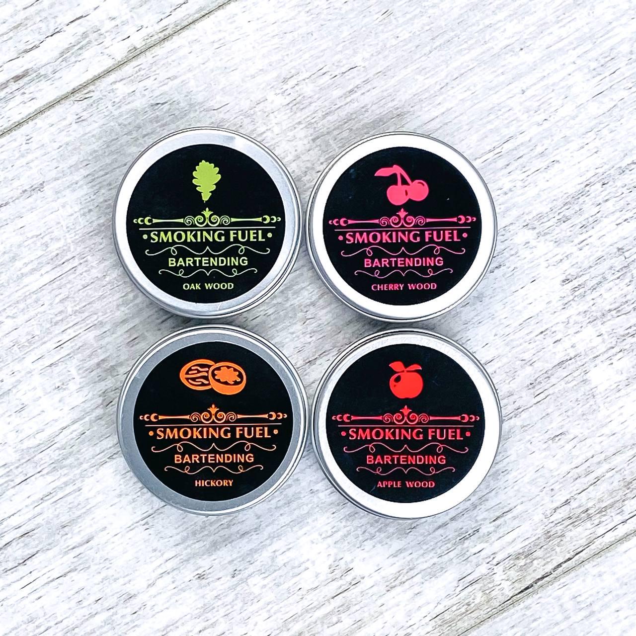 Щепа дсмокінг-гана Olin&Olin Дуб Горіх Яблуня Вишня 4 шт. Щепа дсмокінг-гана Olin&Olin Дуб Горіх Яблуня Вишня 4 шт.