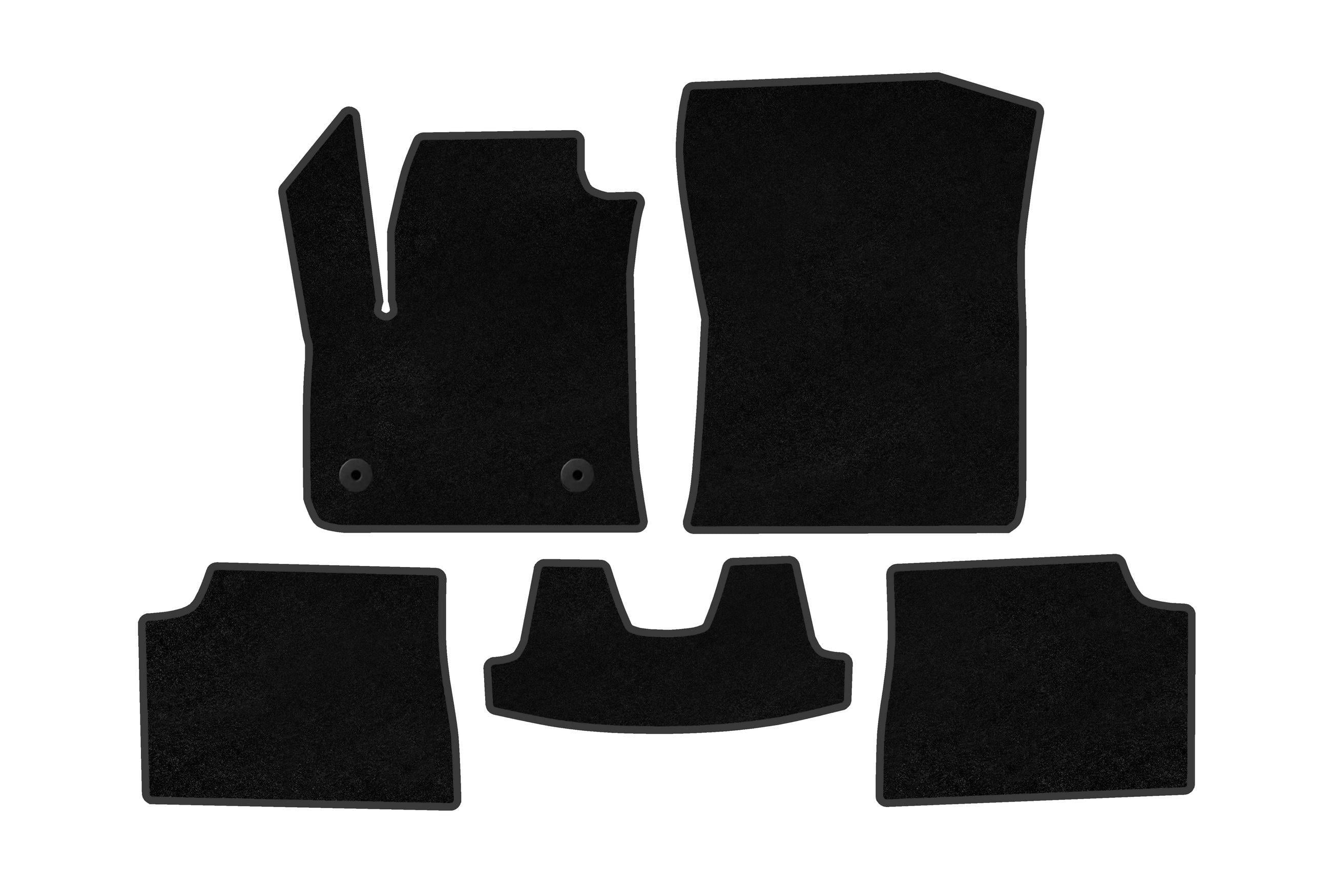 Коврики автомобильные Digital Designs Premium для Fiat 600/600e 2023– гг. ткань Черный (184912)