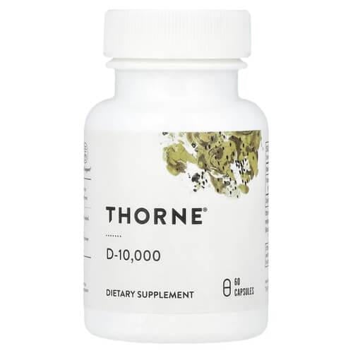 Витамин D Thorne D-10,000 60 капс. (THR-14801)