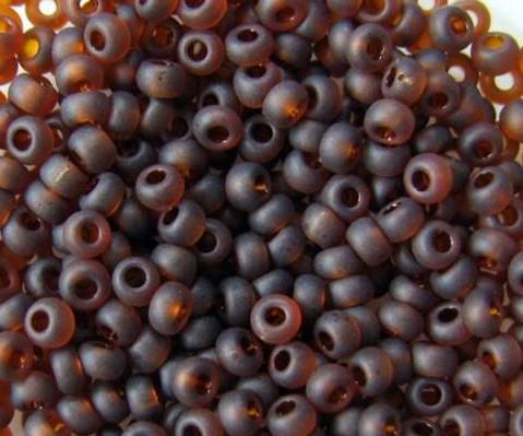 Бісер Preciosa 10110 прозорий матовий 5 г Коричневий (2519834092) - фото 1 Бісер Preciosa 10110 прозорий матовий 5 г Коричневий (2519834092) - фото 1