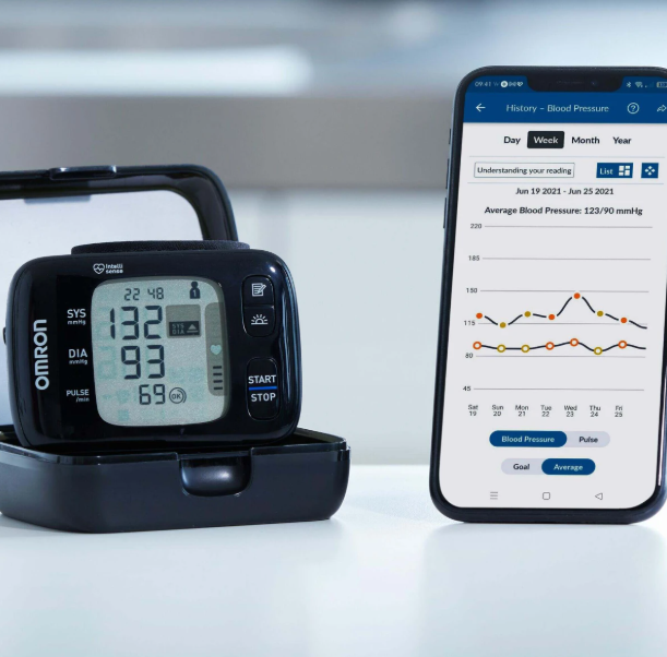 Тонометр на зап'ястя Omron RS7 Intelli IT (6137) - фото 4 Тонометр на зап'ястя Omron RS7 Intelli IT (6137) - фото 4