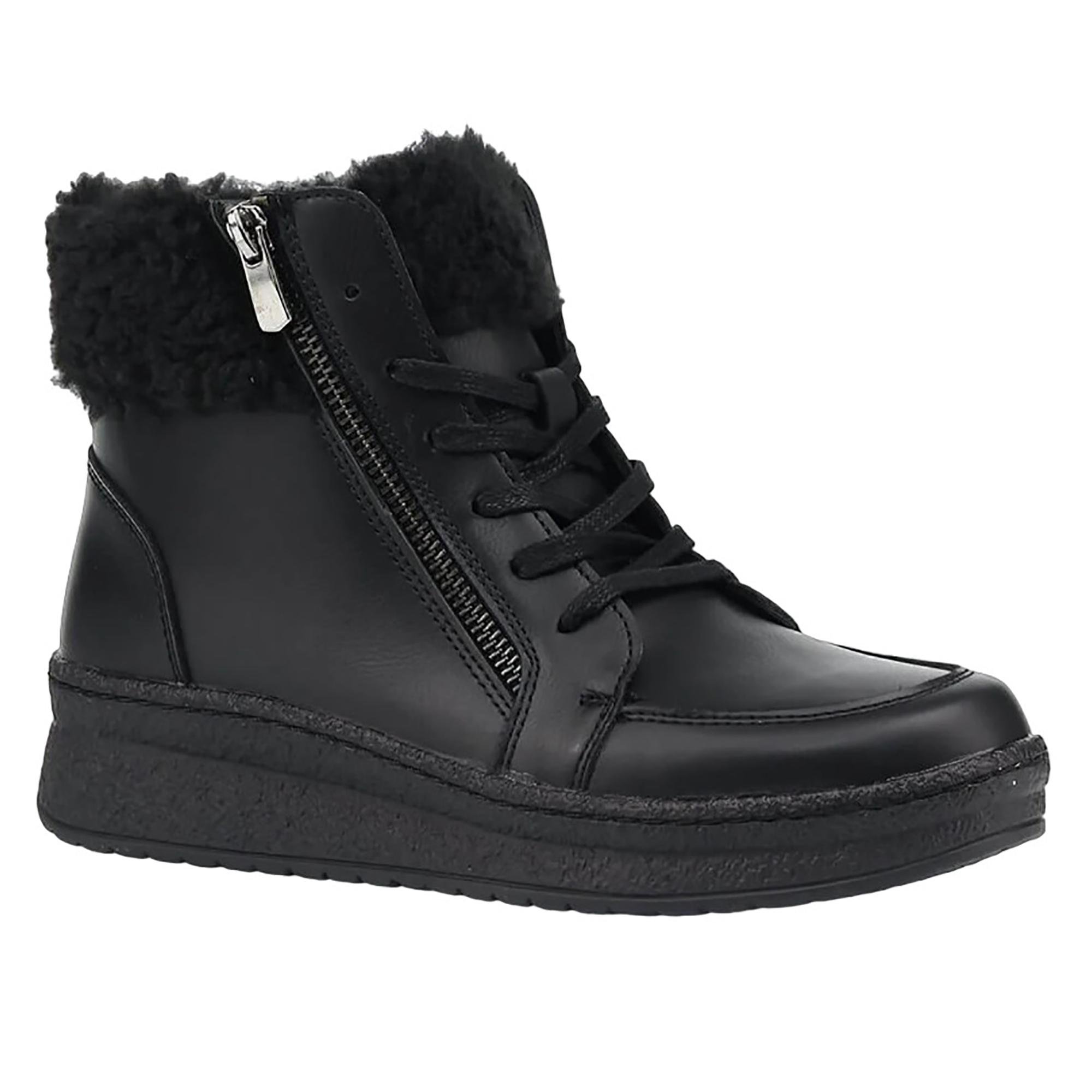 Черевики повсякденні осінні жіночі Polaris р. 36 Чорний (050034-36)