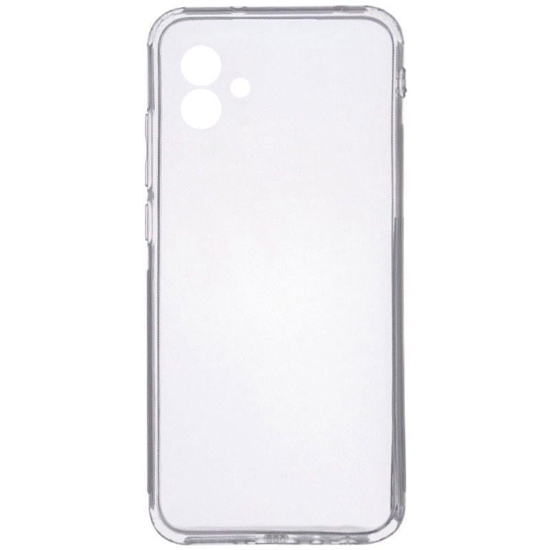 Противоударный TPU Чехол GETMAN Clear 1,0 mm для Samsung Galaxy A04e Бесцветный (прозрачный)