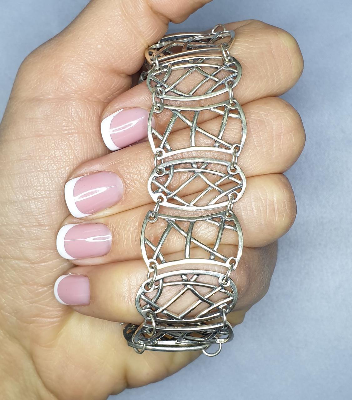 Браслет серебряный Азалия р. 20,5 26,33 г