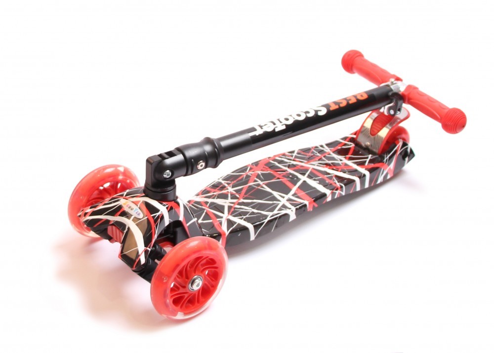 Самокат дитячий Scooter Maxi Style Plus Forest Red (2T1007)