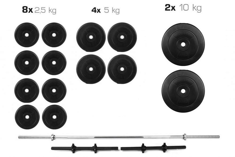 Набор штанга та гантели 70 кг (320.000.012) - фото 2