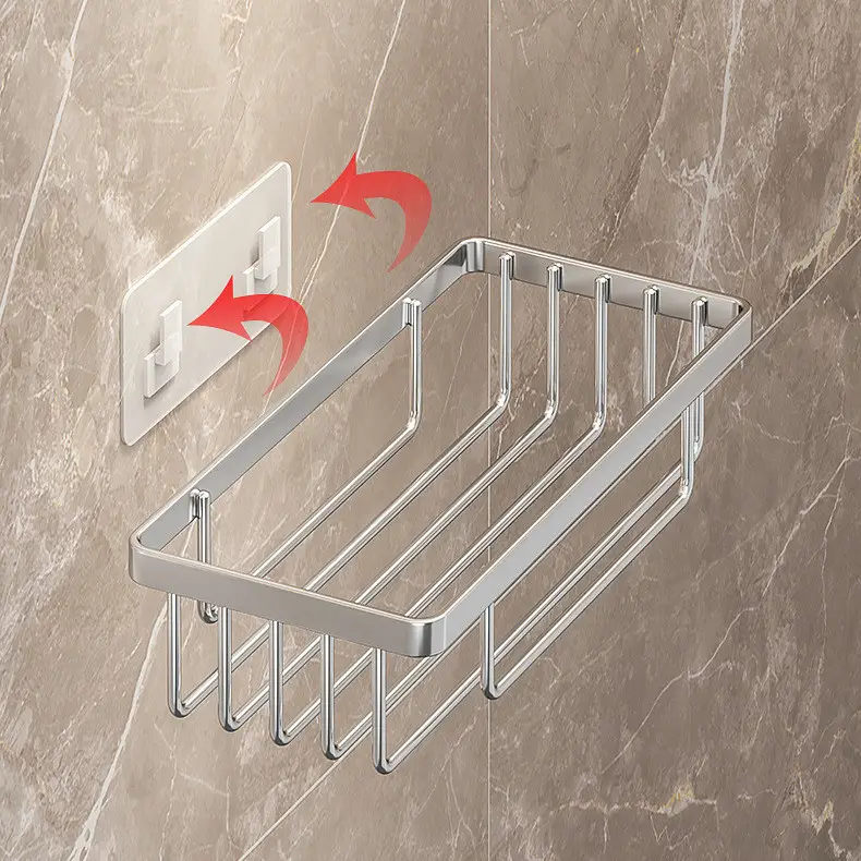 Настінний органайзер універсальний для ванної кімнати (AND-73-10-100PCS) - фото 4 Настінний органайзер універсальний для ванної кімнати (AND-73-10-100PCS) - фото 4