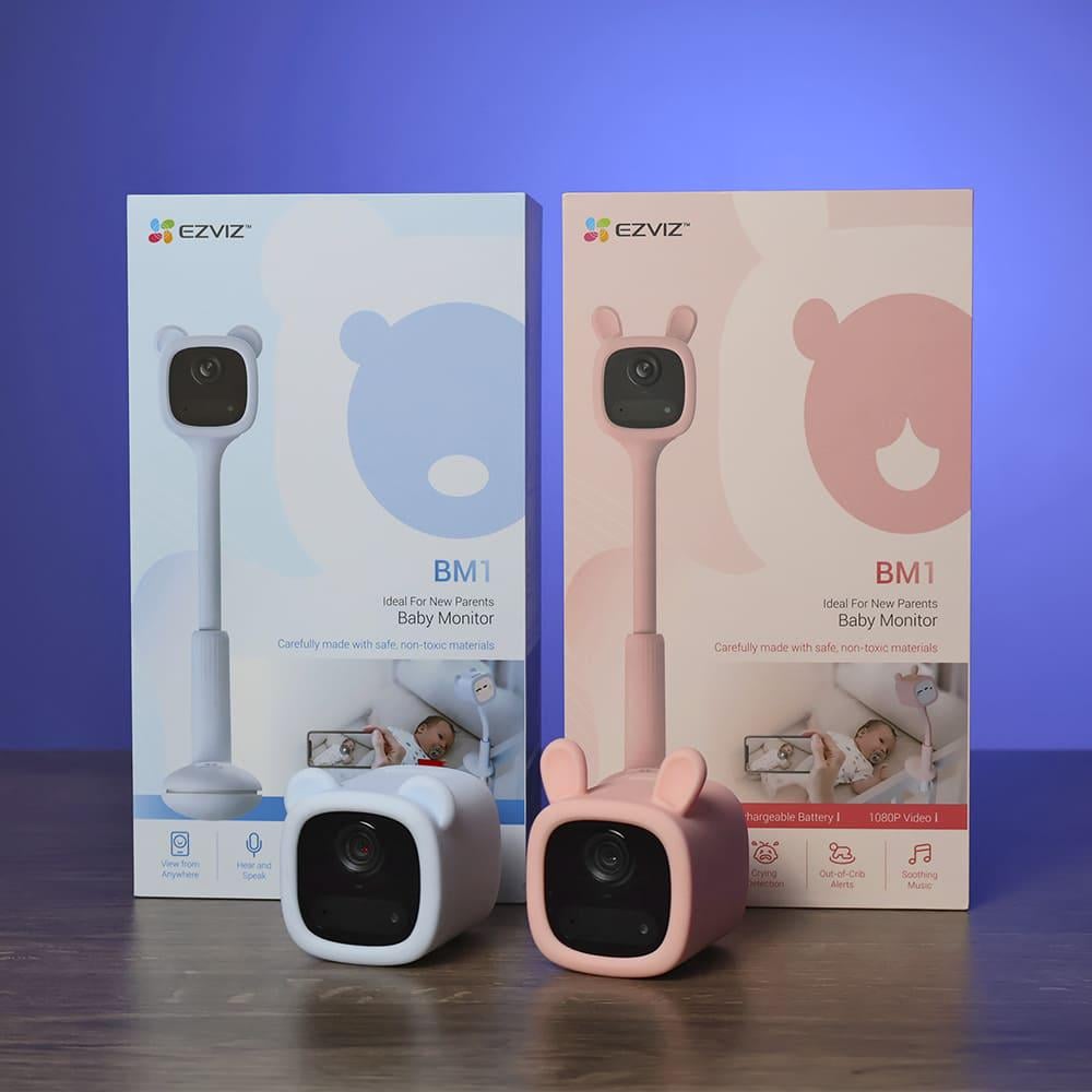 Відеоняня 2 МП Wi-Fi Ezviz BM1 4 мм Рожевий - фото 9 Відеоняня 2 МП Wi-Fi Ezviz BM1 4 мм Рожевий - фото 9