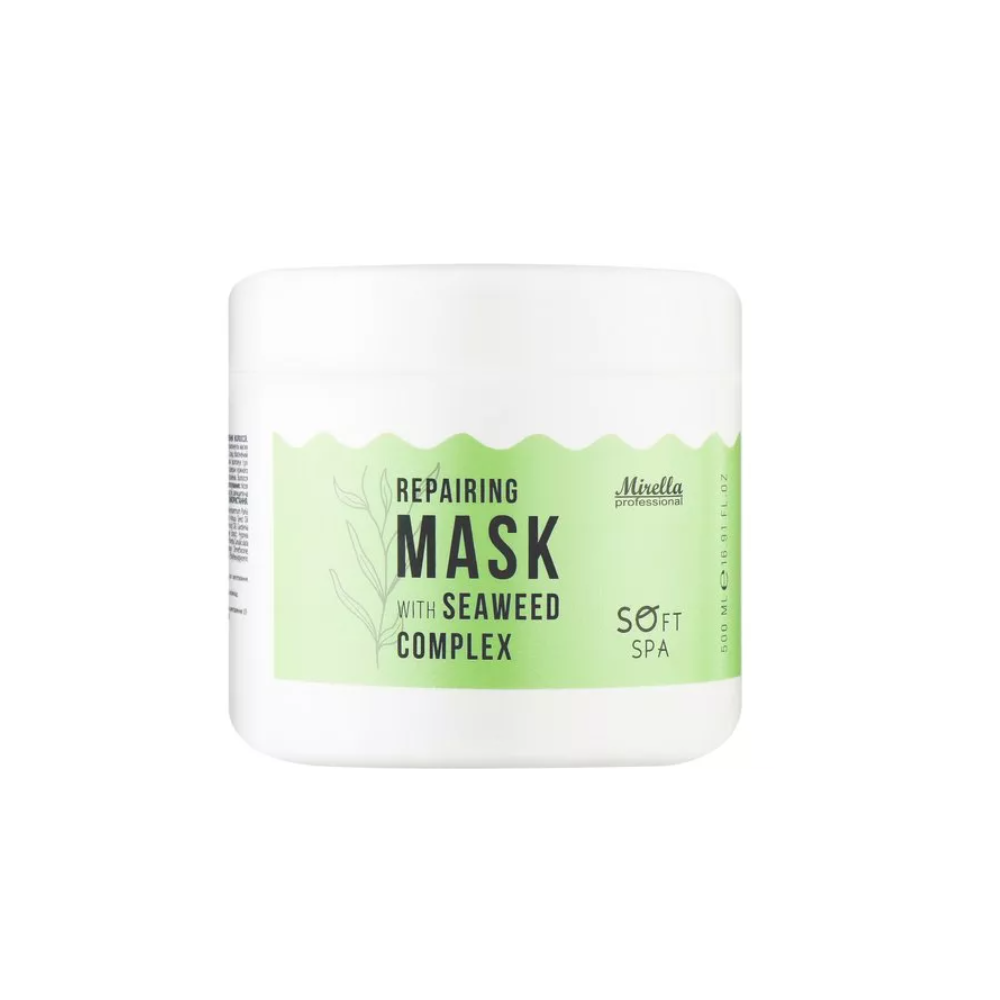 Маска з комплексом морських водоростей для відновлення волосся Mirella Professional Repairing Mask With Seaweed Complex 500 мл