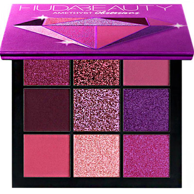 Палетка теней Huda Beauty Obsessions Amethyst