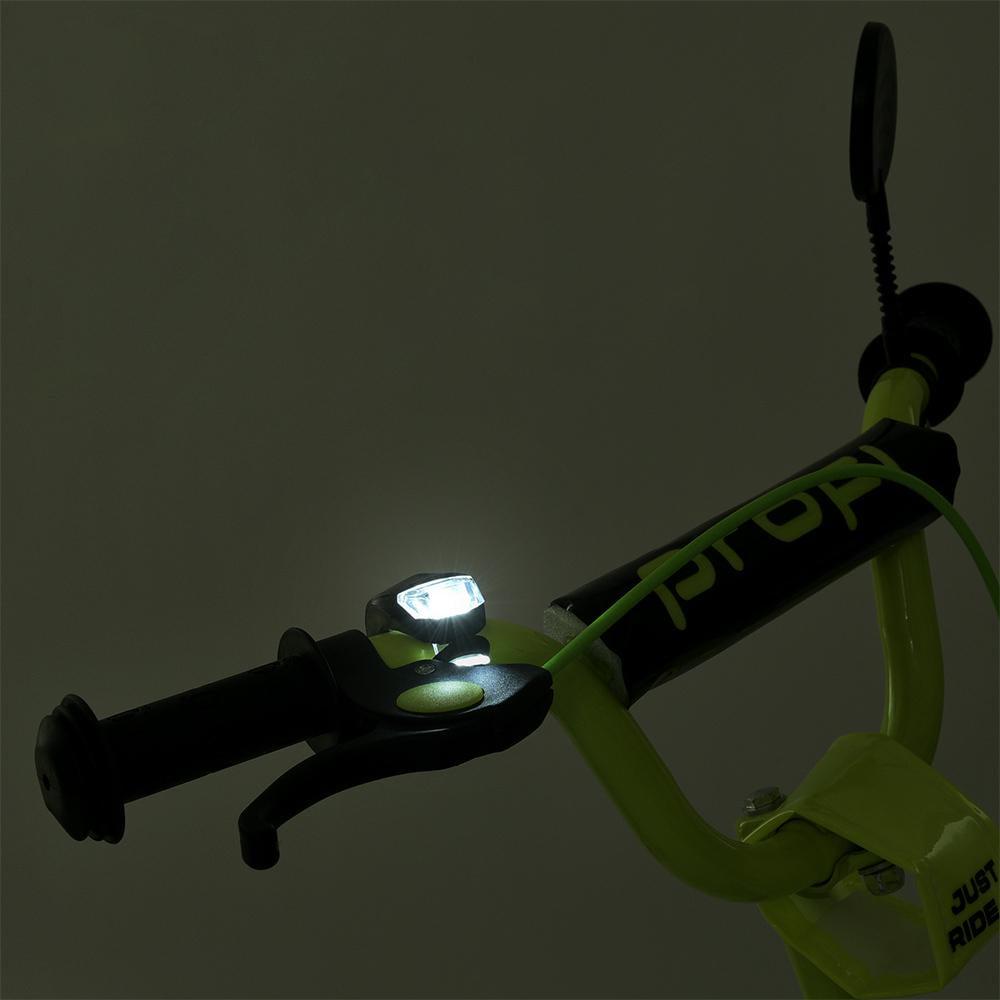 Дитячий велосипед PROF1 Prime 16" з багажником Салатовий - фото 7 Дитячий велосипед PROF1 Prime 16" з багажником Салатовий - фото 7