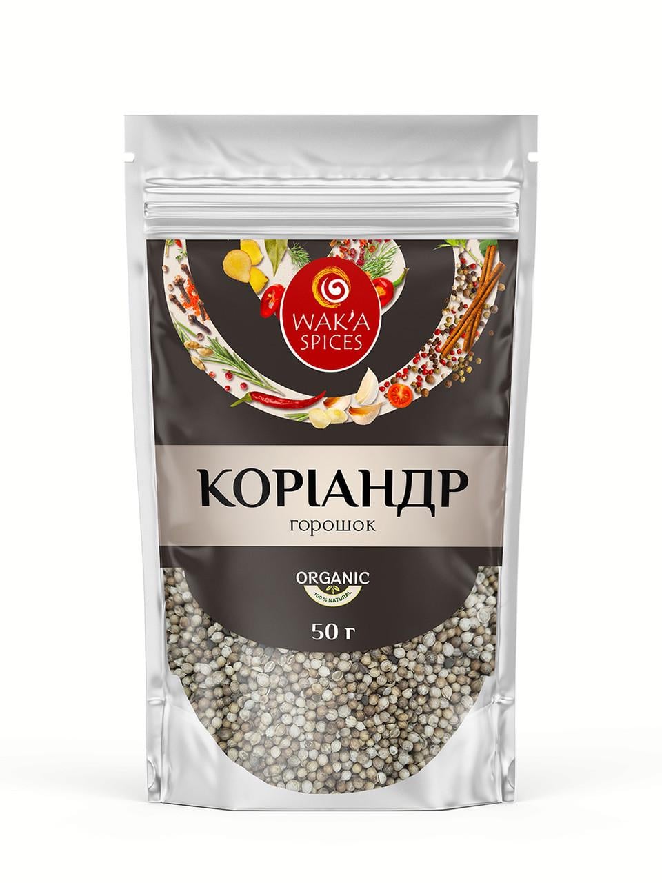 Кориандр горошек WAK`A 50 г (2250575907)
