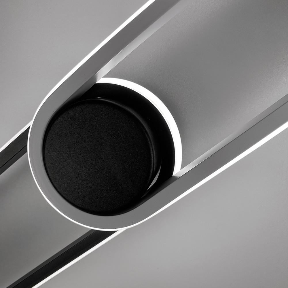 Настенный светильник LED Белый с черным (WM 30-800 BK) - фото 5