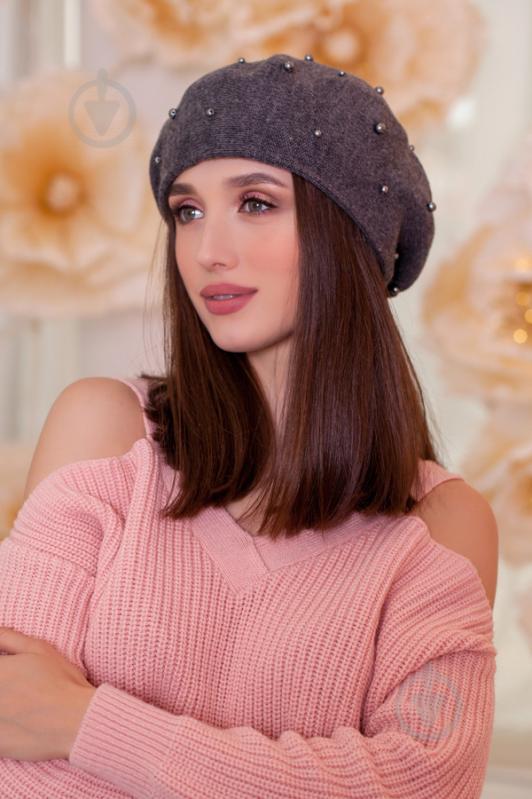 Берет «Флорида» Braxton темно-серый 56-59