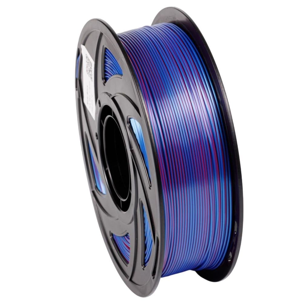 Пластик UA3D PLA Silk 1,75 мм 1 кг Red/Blue (UA3D422-RedBlue)