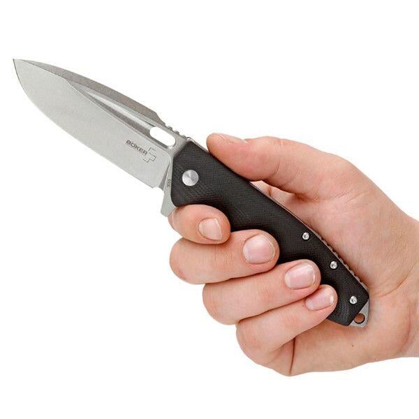 Нож складной Boker Plus Caracal Folder D2 Liner Lock Black (01BO771) - фото 3 Нож складной Boker Plus Caracal Folder D2 Liner Lock Black (01BO771) - фото 3