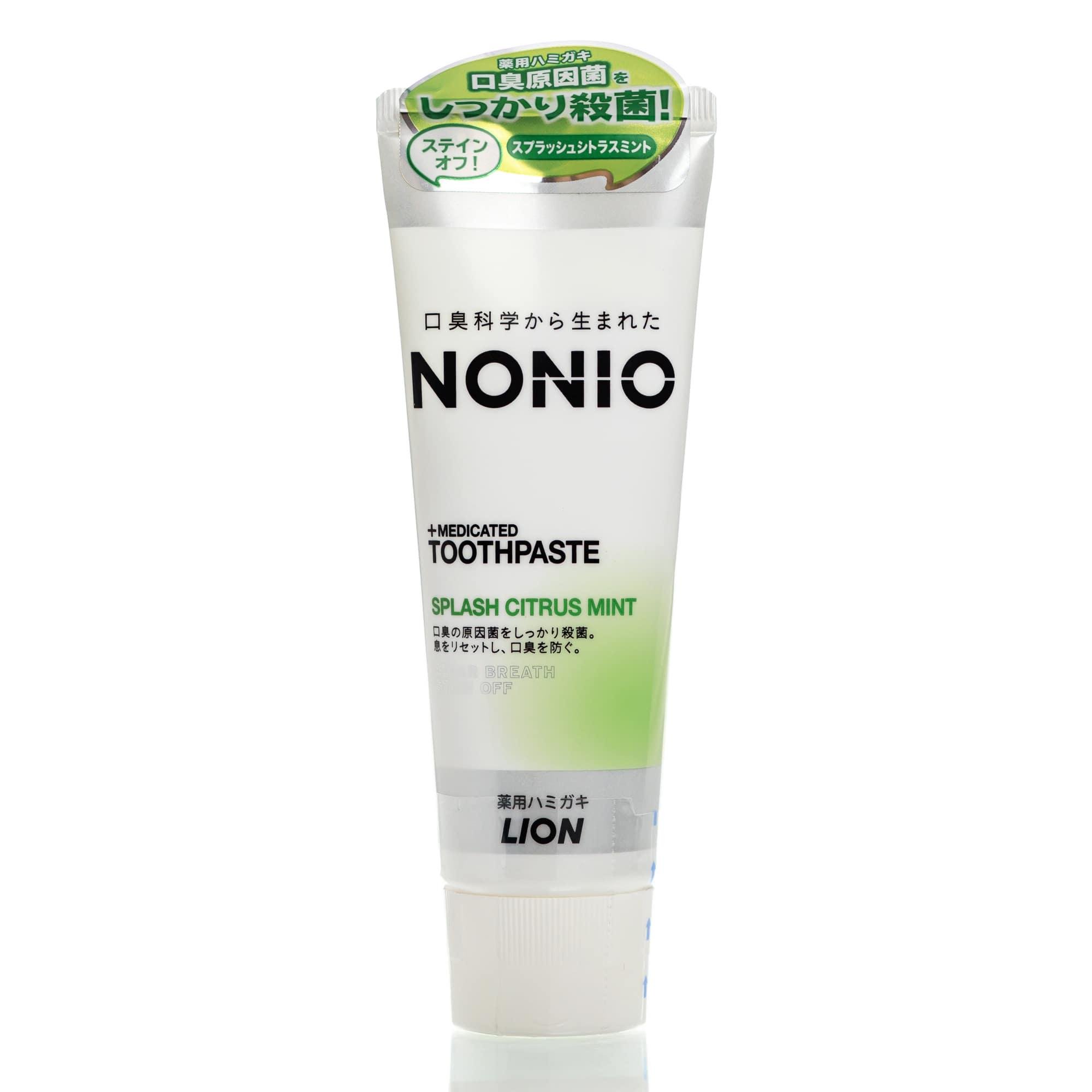 Зубна паста комплексної дії LION Nonio Medicated Toothpaste Splash Citrus Mint 130 г