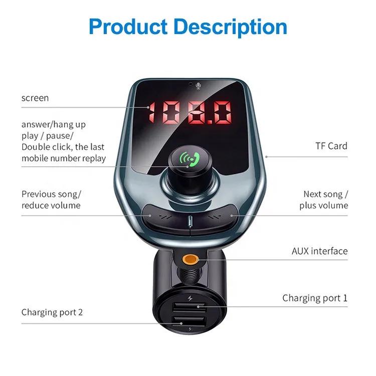 FM-трансмиттер M18 Bluetooth (M18_236) - фото 5