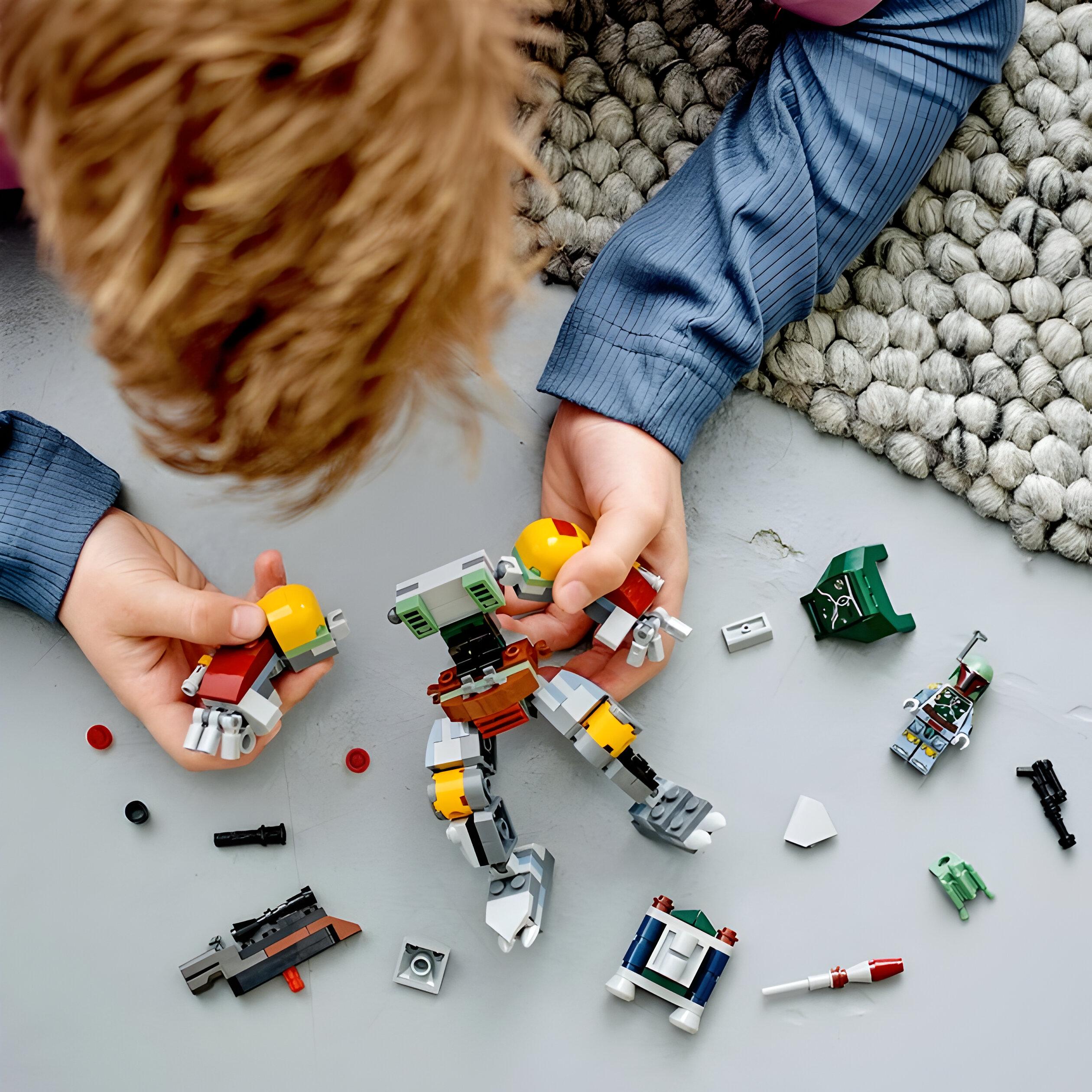 Конструктор детский Star Wars Робот Боба Фетта 189 дет. (JD-11609) - фото 9 Конструктор детский Star Wars Робот Боба Фетта 189 дет. (JD-11609) - фото 9