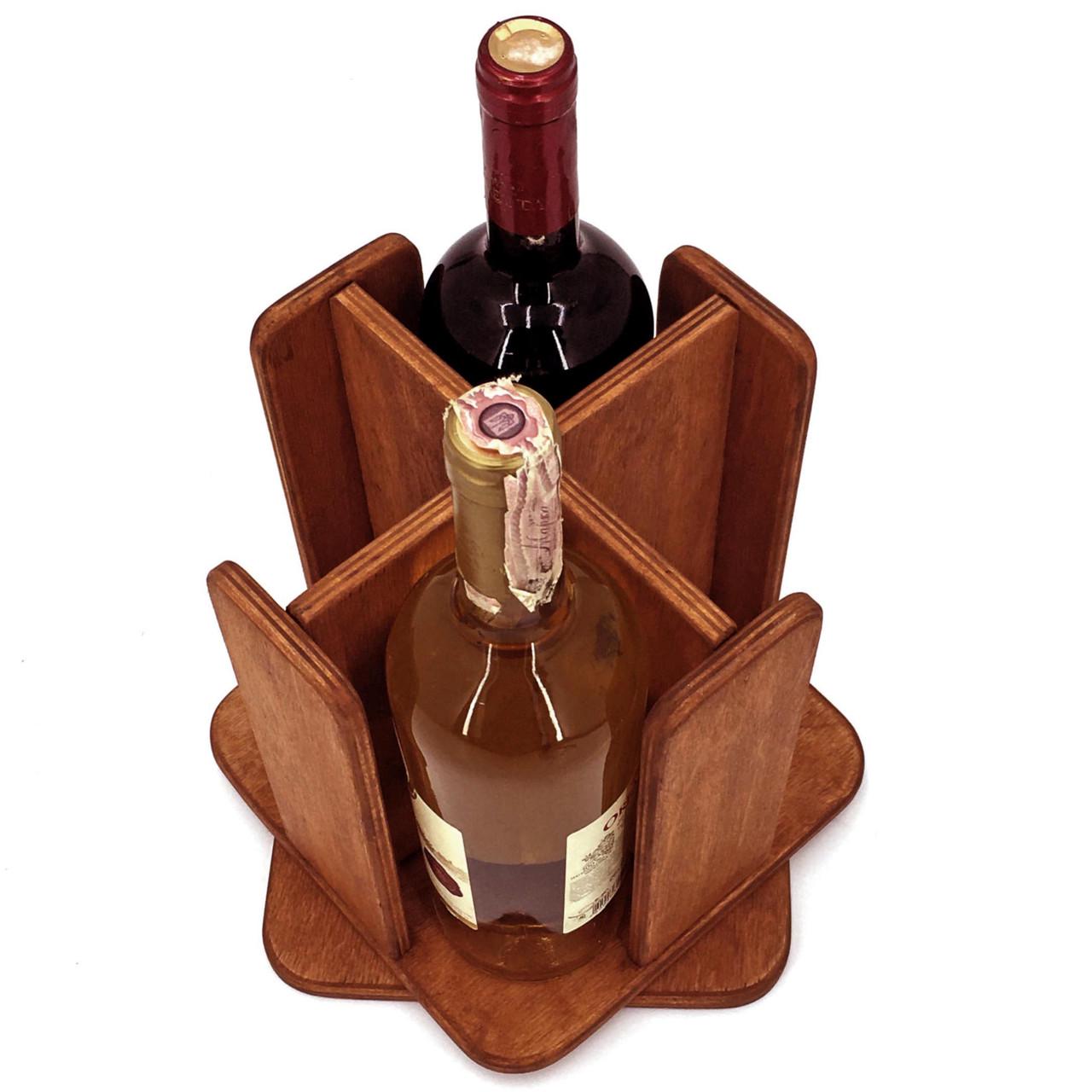 Полка для вина настольная Наваре Шафран (Впс-002206)