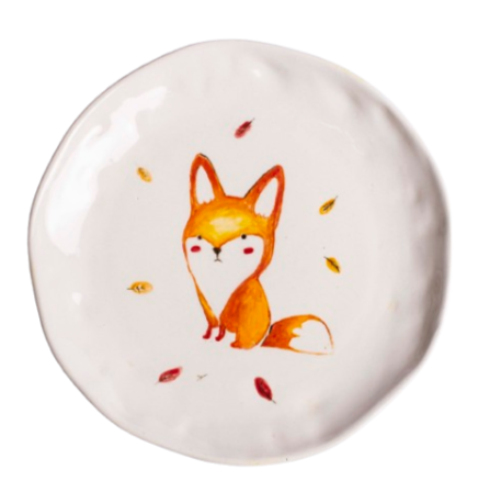 Тарілка керамічна 20 см - фото 1