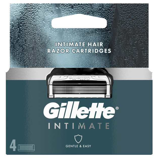Касети для гоління змінні Gillette Intimate 4 шт. (8700216036894)