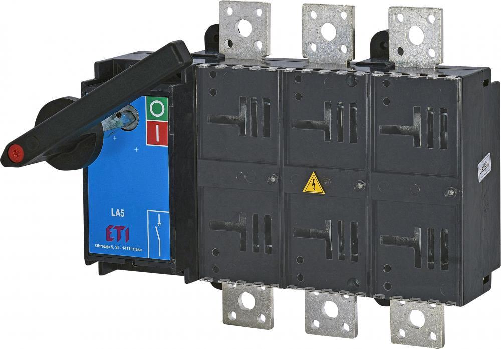 Разъеденитель ETI LA5/R I-0 3P 1250A 500 V рукоятка на корпусе (4663135)
