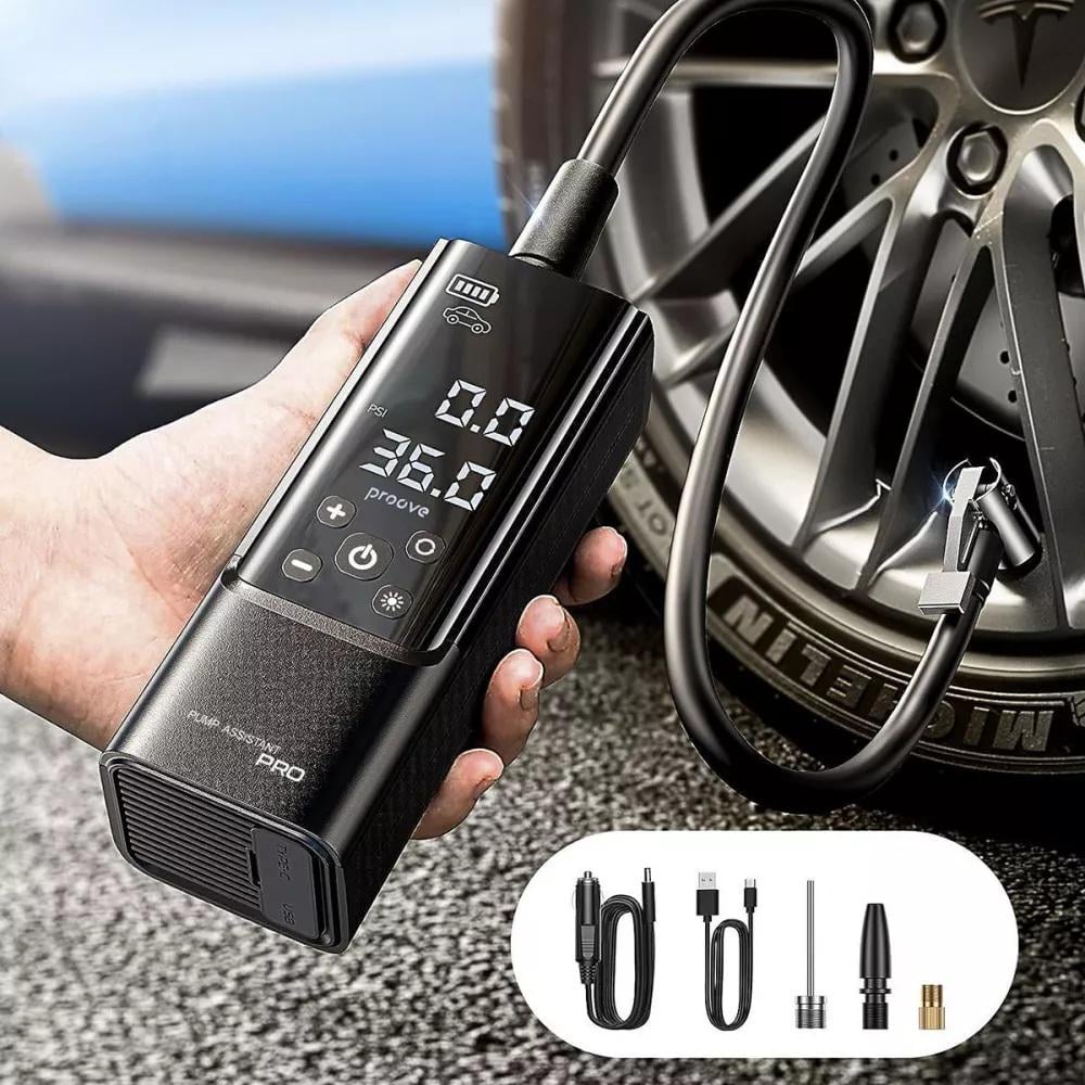 Насос портативний Proove PPAP80010901 7500 мАг Type-C LED-дисплей Black (621150) - фото 12 Насос портативний Proove PPAP80010901 7500 мАг Type-C LED-дисплей Black (621150) - фото 12