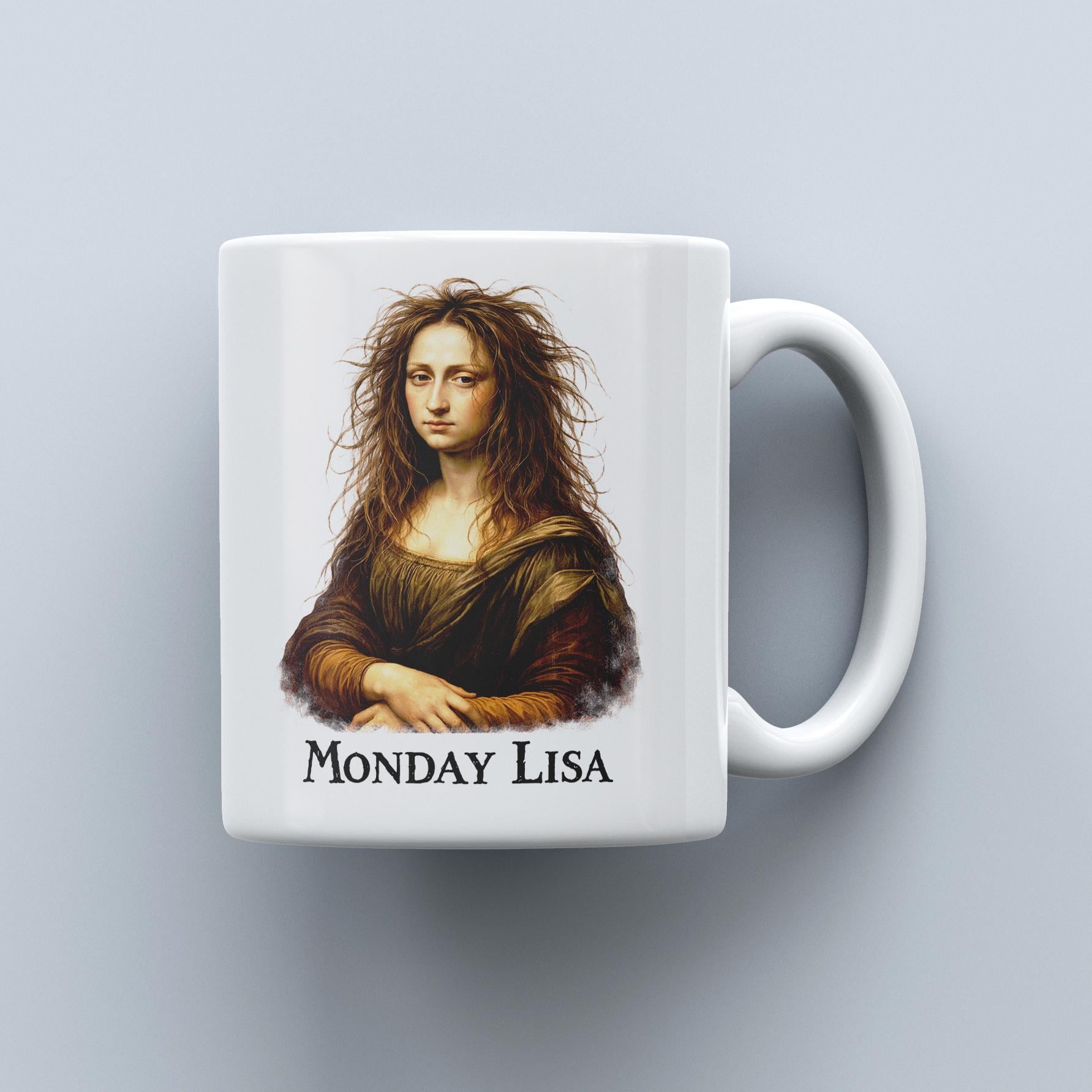 Чашка с рисунком Monday Lisa 330 мл (33903071)