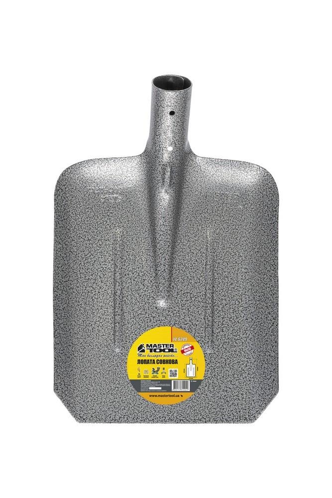 Лопата совковая MasterTool 235х285х360 мм молотковая покраска (мт14-6249) Лопата совковая MasterTool 235х285х360 мм молотковая покраска (мт14-6249)