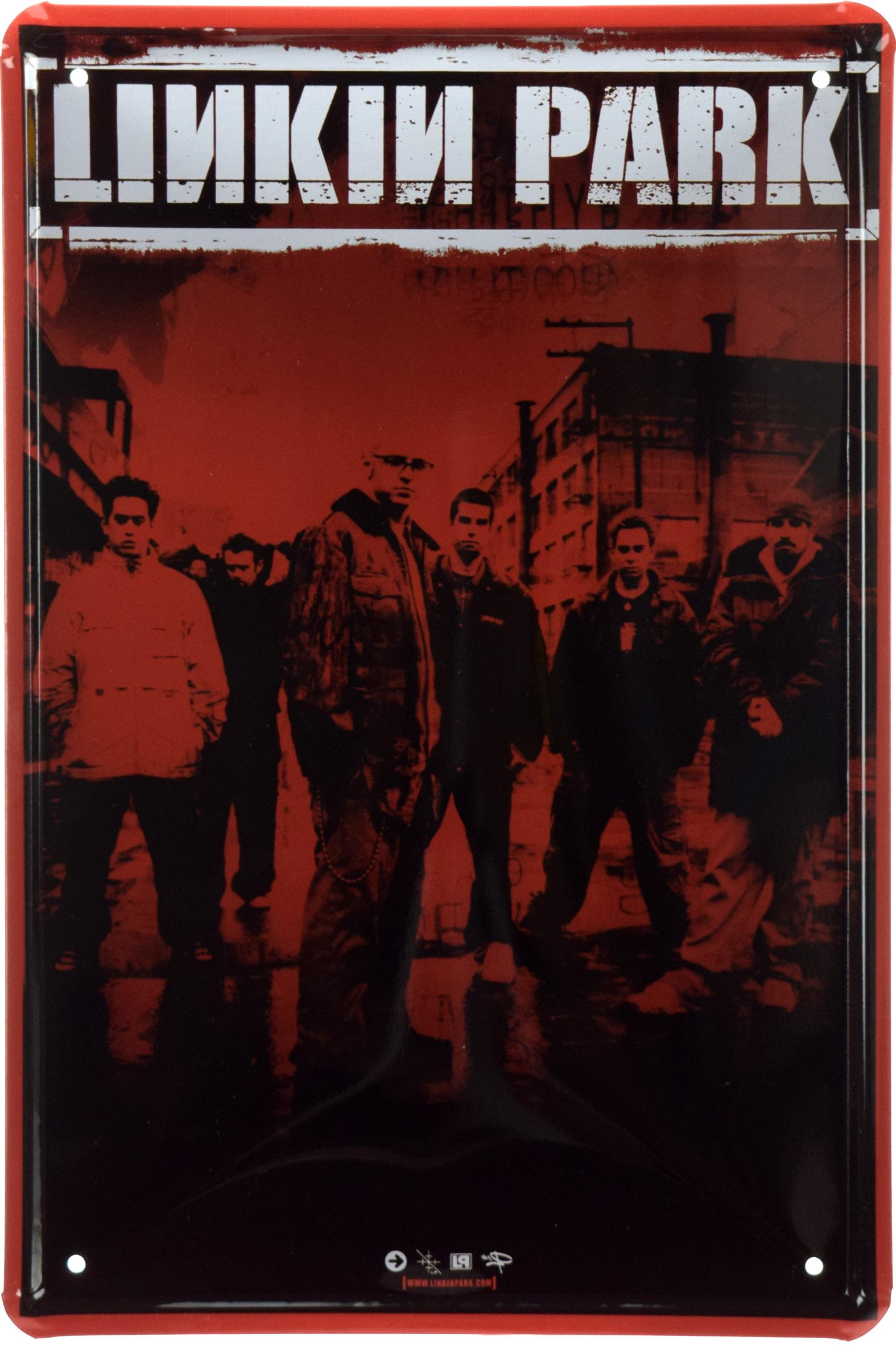 Табличка металева Linkin Park 20x30 см