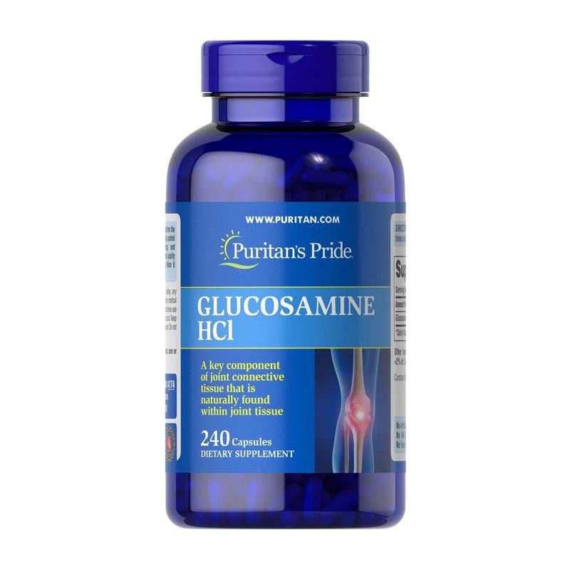 Глюкозамин гидрохлорид Puritan's Pride Glucosamine HCl 680 мг 240 капс.