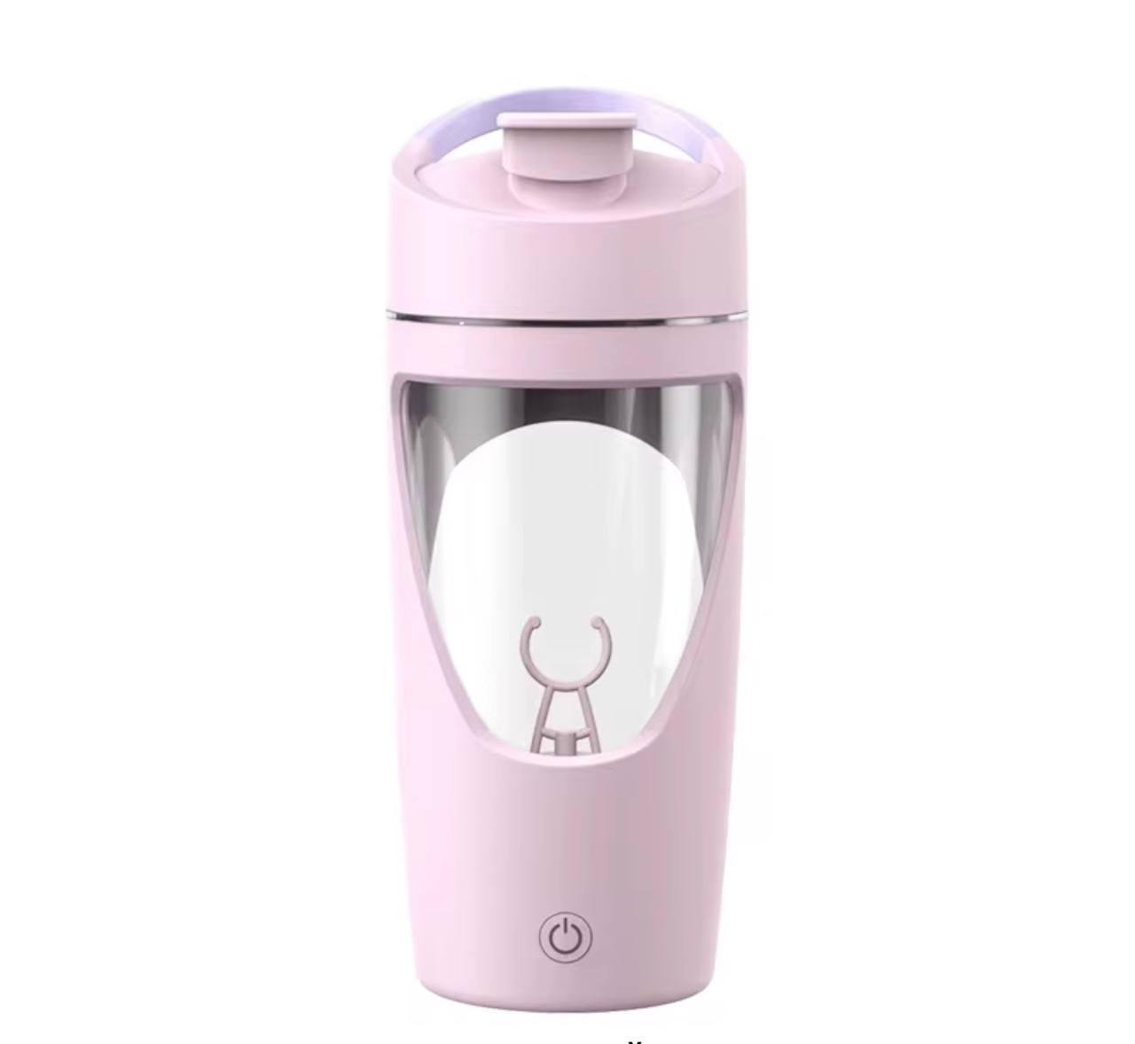 Шейкер электрический аккумуляторный 700 мл Розовый (2652563152)