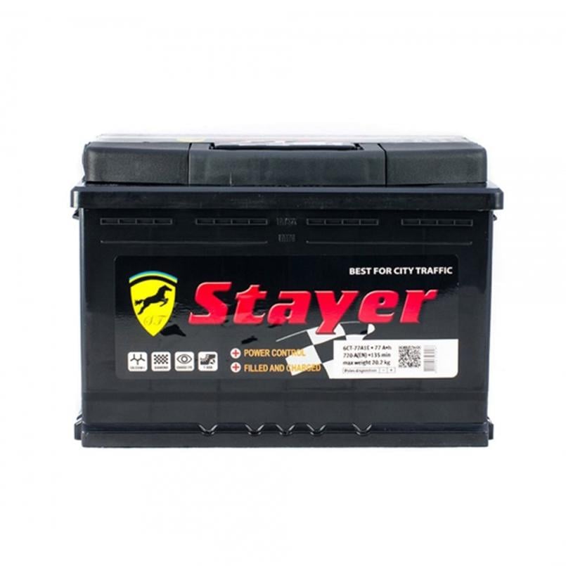 Аккумулятор Stayer Black A1 77 Аh/12V (ISD-77-1)