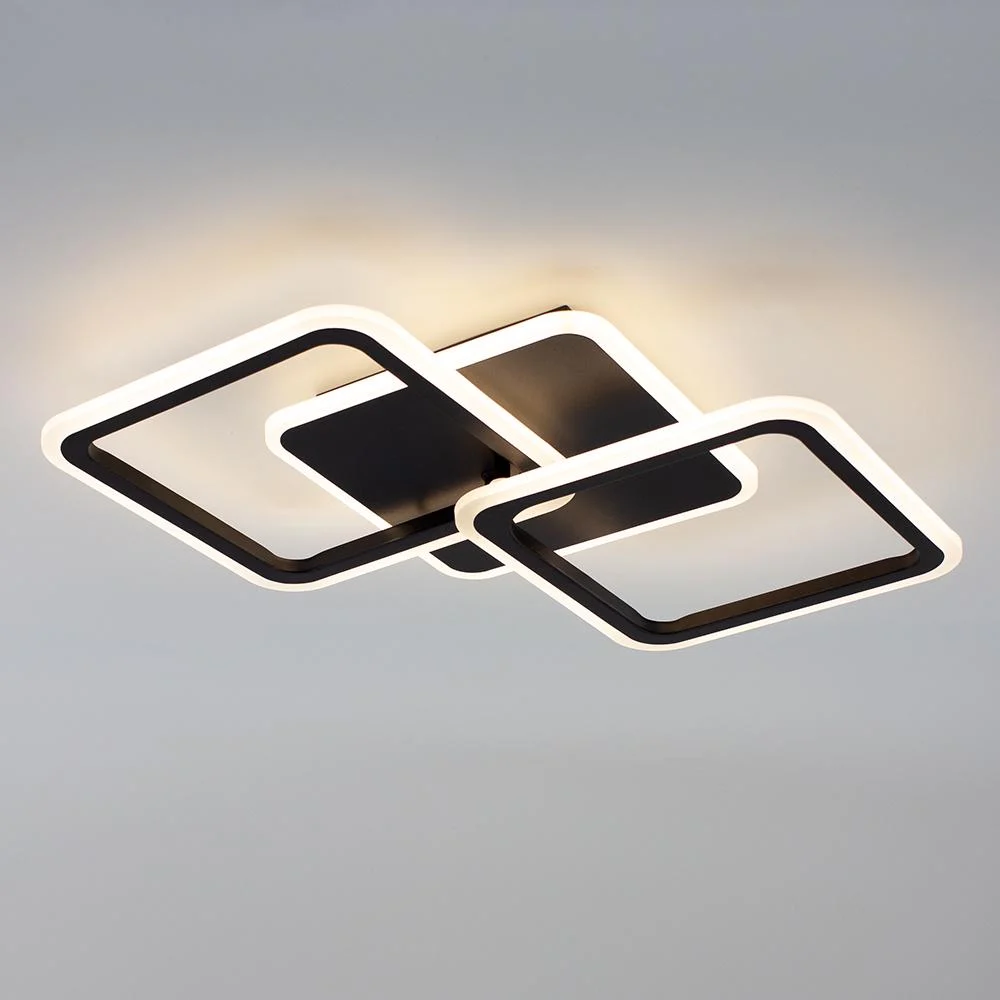 Люстра ESLLSE MOKA 3S 62 Вт 550x310x72 мм Черный (10565)