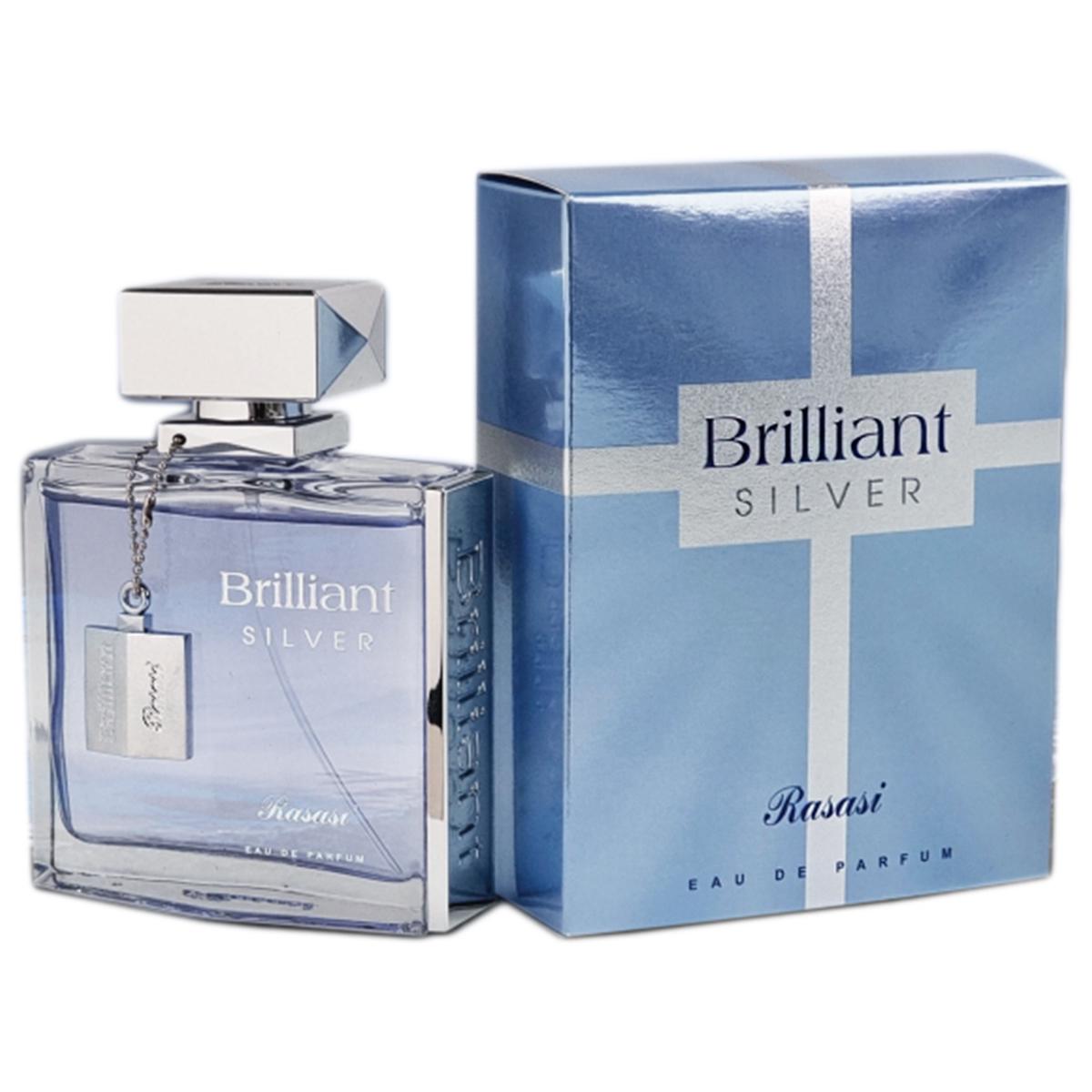Вода парфюмированная унисекс Rasasi Brilliant silver 100 мл (MM30014)