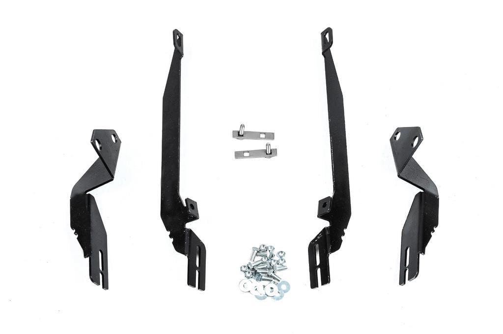 Крепление к боковым порогам Erkul для Nissan Qashqai 2007-2010 гг. черный металл Серый (127554)