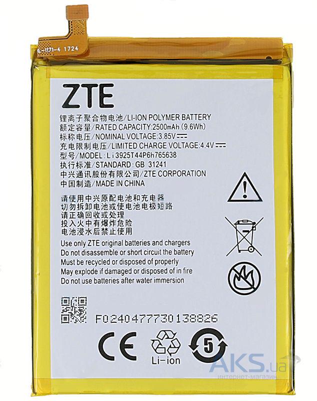 Батарея ZTE Li3925T44P6h765638 ZTE Blade V8 Lite 2500 mAh PRC - фото 1