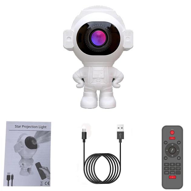 Проектор звездный 3D Astronaut 190х132 мм (523695) - фото 3 Проектор звездный 3D Astronaut 190х132 мм (523695) - фото 3