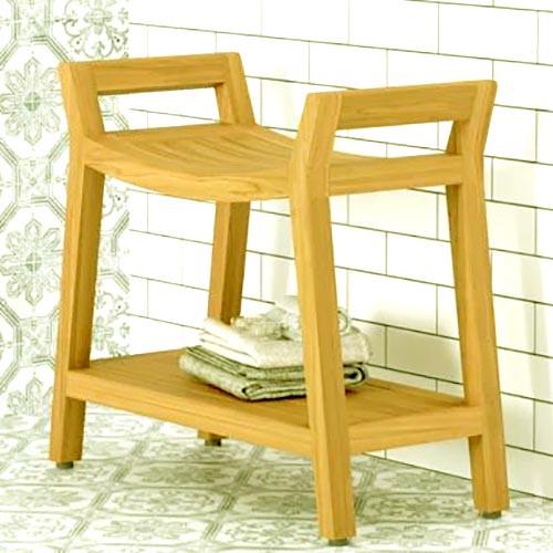 Табурет для ванной из дерева Аустен Карри (ТВН-010303)