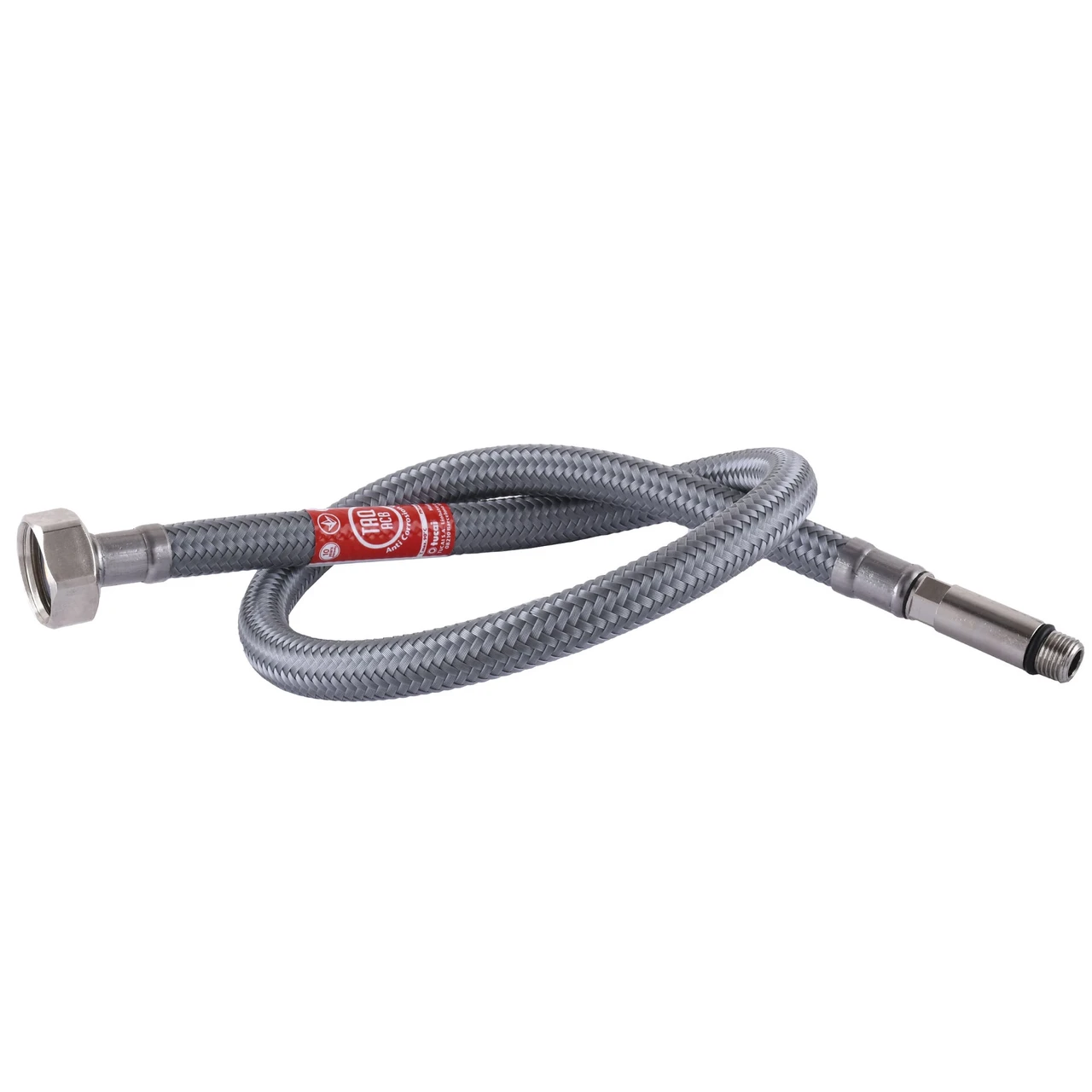 Шланг для змішувача TUCAI М10х1/2″ довгий штуцер 0,4 м антикорозія TAQ GRIF ACB 204466 - фото 2 Шланг для змішувача TUCAI М10х1/2″ довгий штуцер 0,4 м антикорозія TAQ GRIF ACB 204466 - фото 2