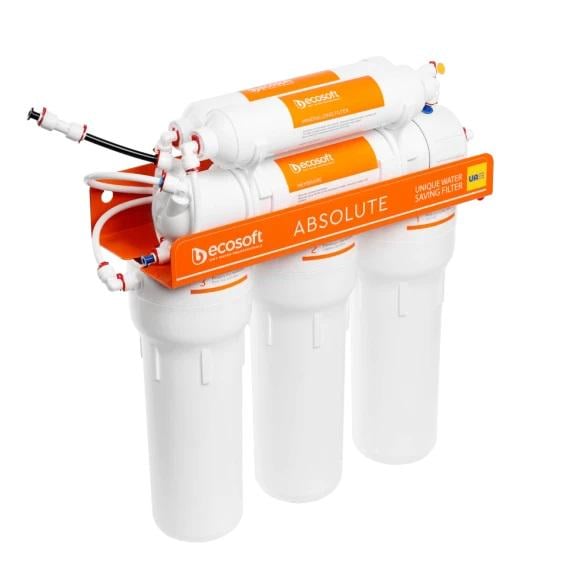 Фильтр обратного осмоса с минерализатором Ecosoft Absolute с комплектом картриджей (MO675MECO+CHV3ECOAGR) - фото 2 Фильтр обратного осмоса с минерализатором Ecosoft Absolute с комплектом картриджей (MO675MECO+CHV3ECOAGR) - фото 2