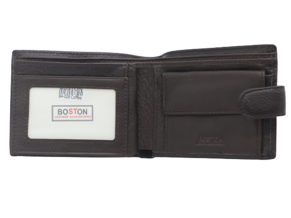 Портмоне чоловічий Boston шкіра Коричневий (B4-026-Brown) - фото 2