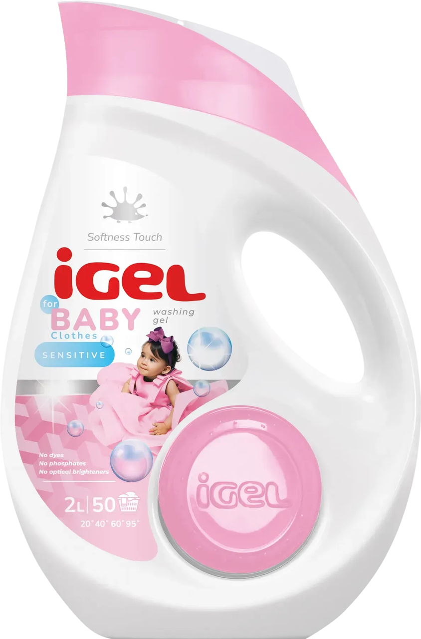 Гель для стирки IGel for Baby с ароматом свежести 4 л (3002520370)