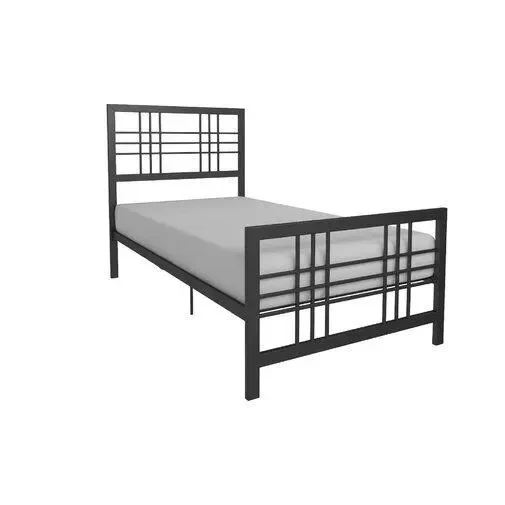 Кровать Loft NS-807 для спальни Черный (3075787524)