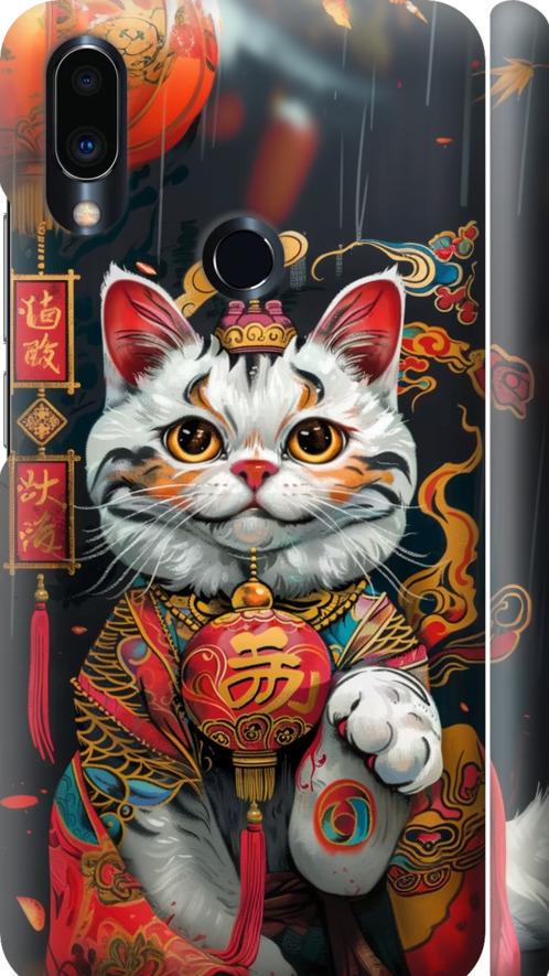 Чехол на Meizu Note 9 China Cat v2 (6135m-1689-42517)