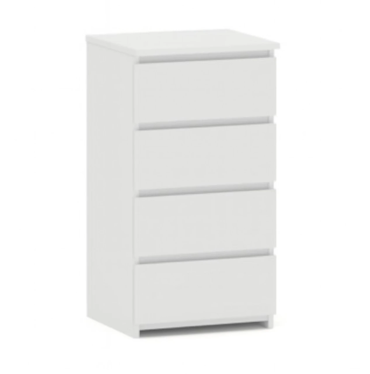 Комод Мебель-Сервис 4Ш Bruklin 40,5х35х74 см Белый (28553769)