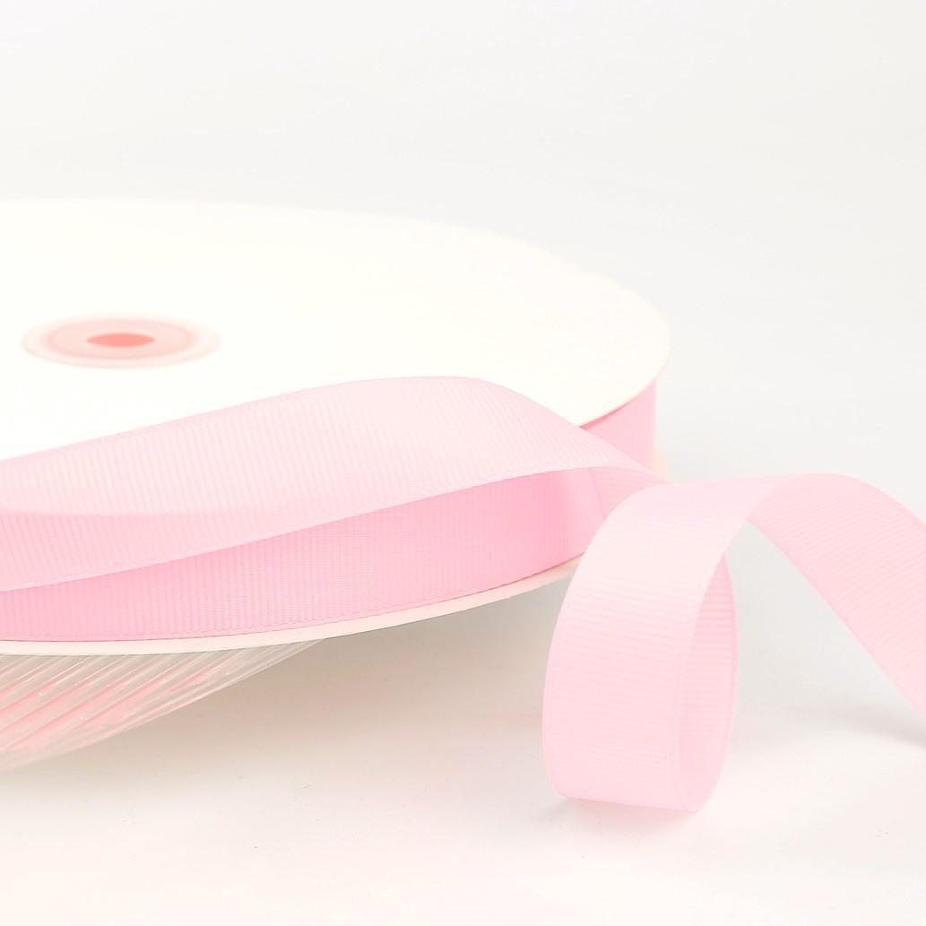 Лента репсовая 0,6 см 91 м 1 шт. Розовый светлый (ЛТ0006р09)
