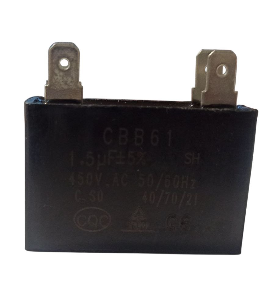 Конденсатор СВВ61 1,5 мкФ 450 В пусковой (0597)